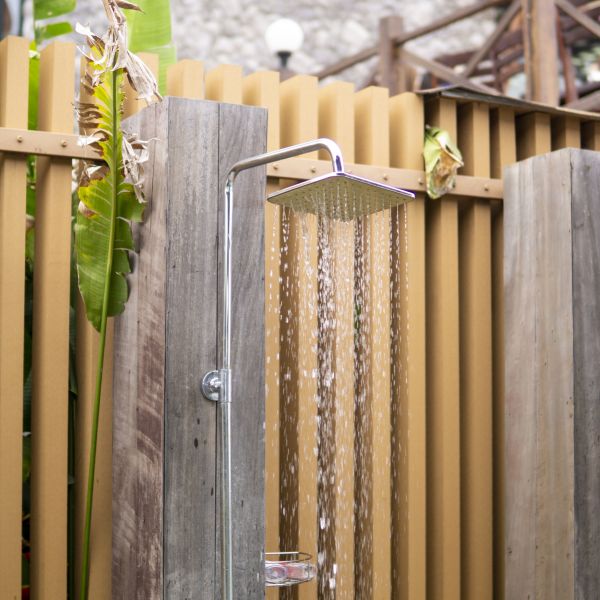 Cost of Outdoor Shower Plumbing in Bellevue